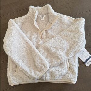Girls Athleta So Toasty Half Zip NWT